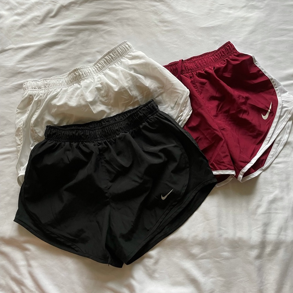 3 Nike Track shorts